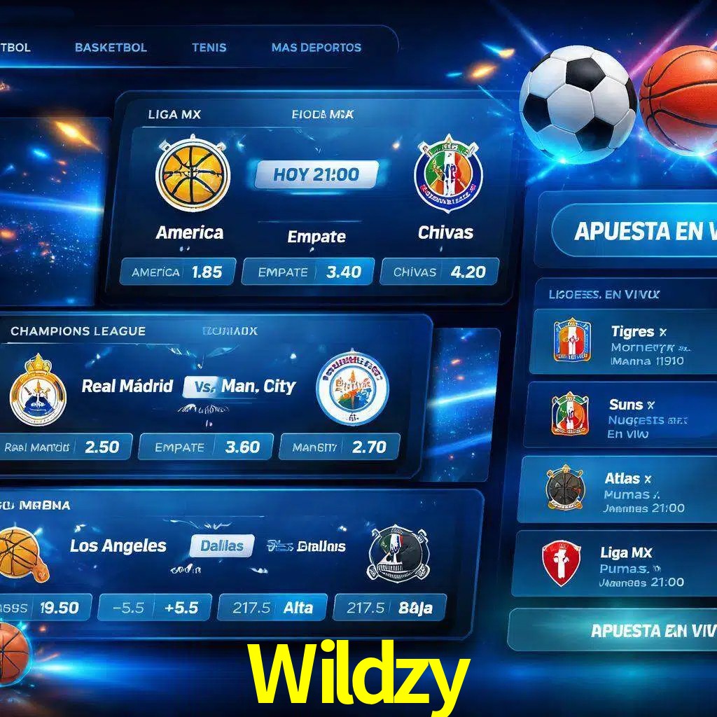 Mercados de apuestas deportivas Wildzy para jugadores en México
