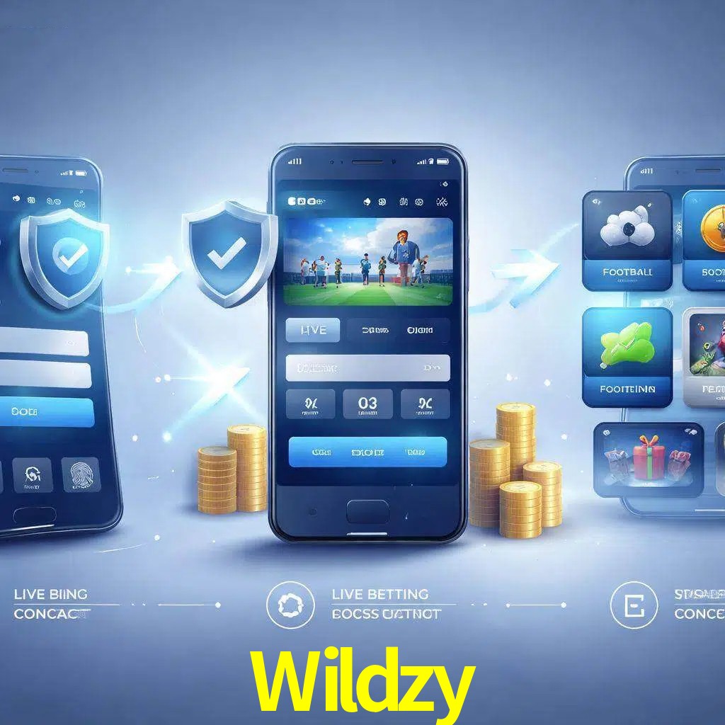 Pasos de acceso a la app Wildzy en pantalla de teléfono móvil